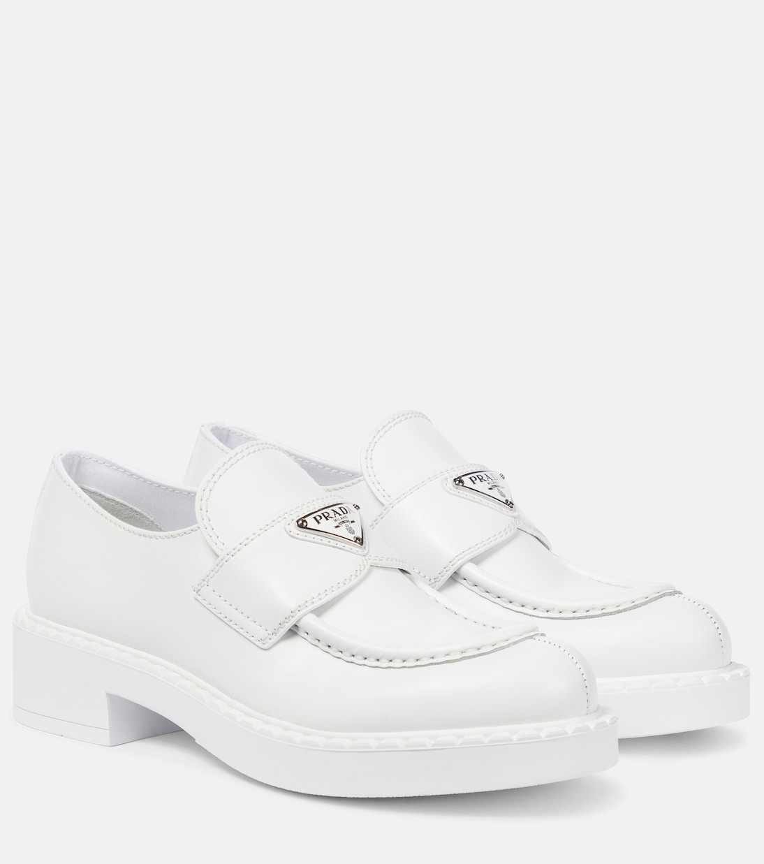 Loafers aus Leder | Prada