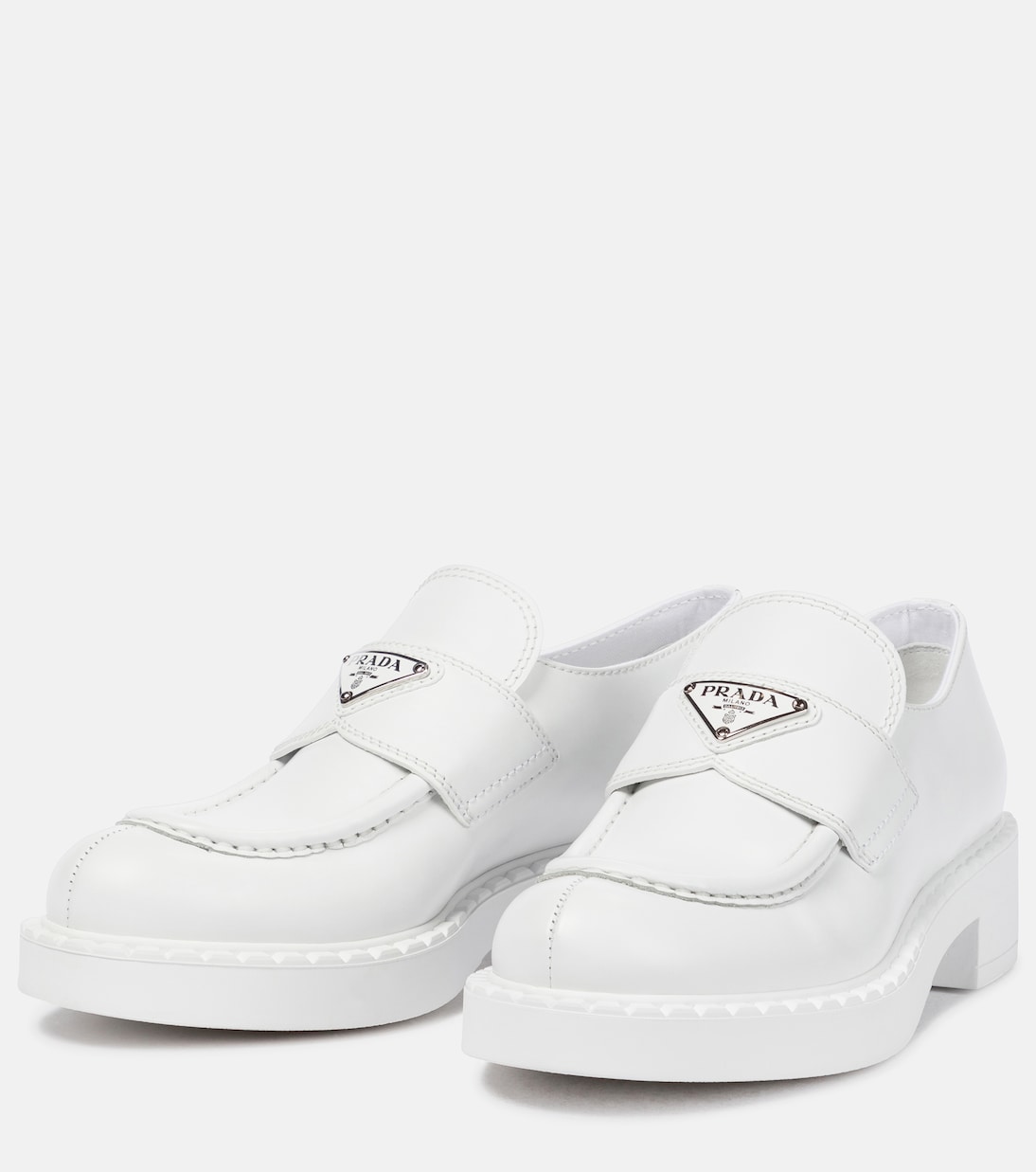 Loafers aus Leder | Prada