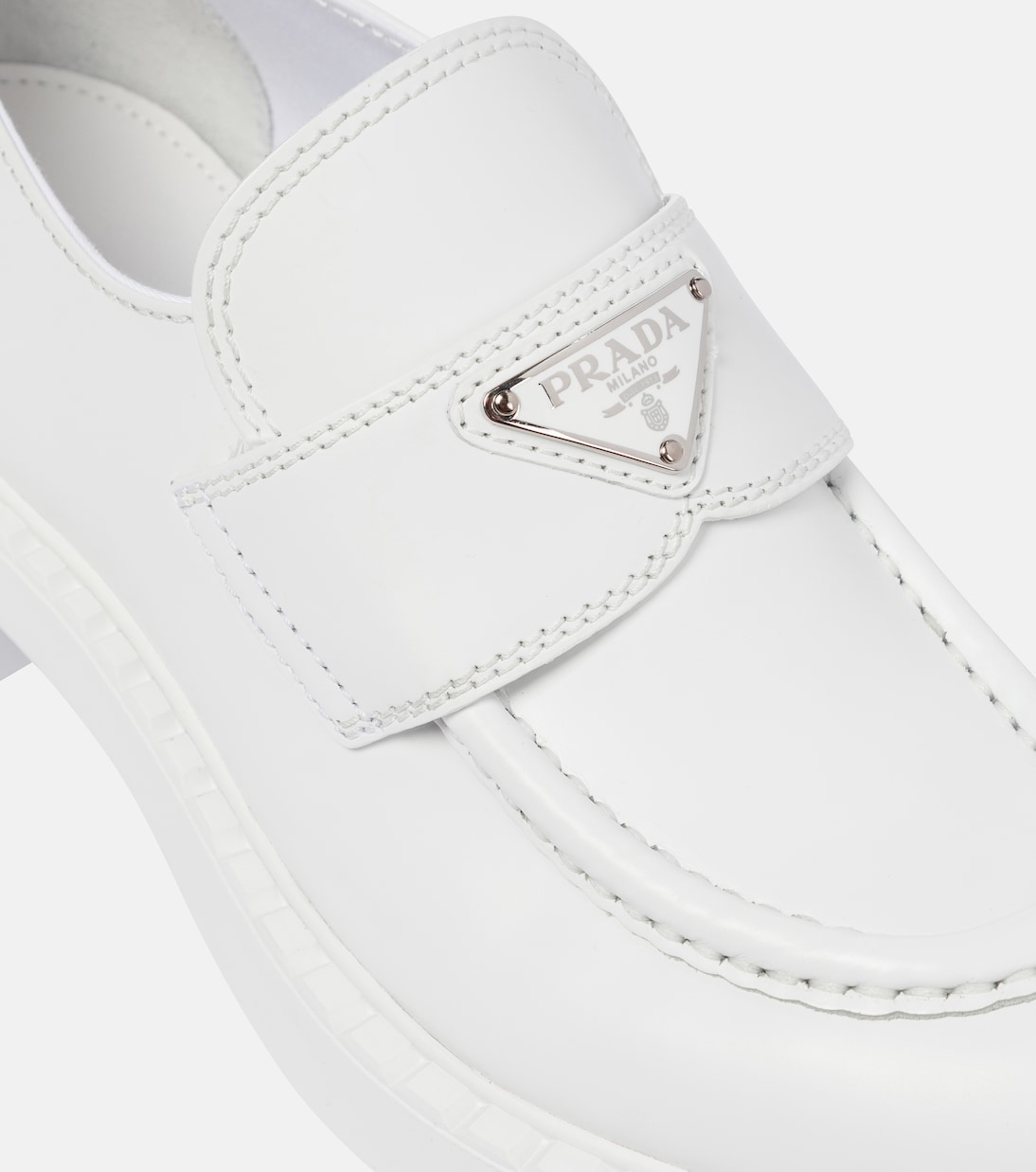 Loafers aus Leder | Prada