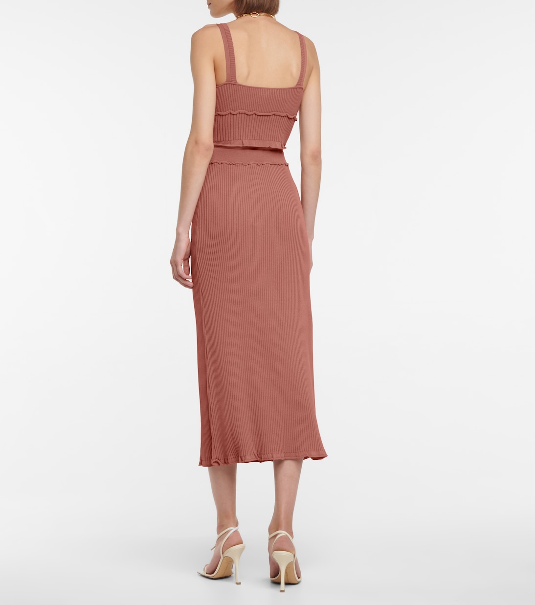 Ribbed-knit midi skirt | Altuzarra