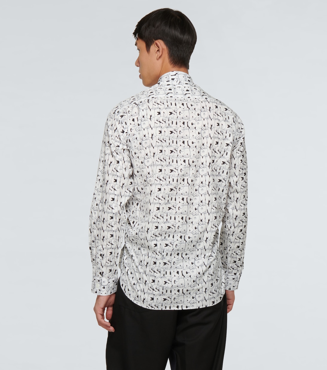 Camicia Kaws a maniche lunghe stampata | Comme des Garçons Shirt