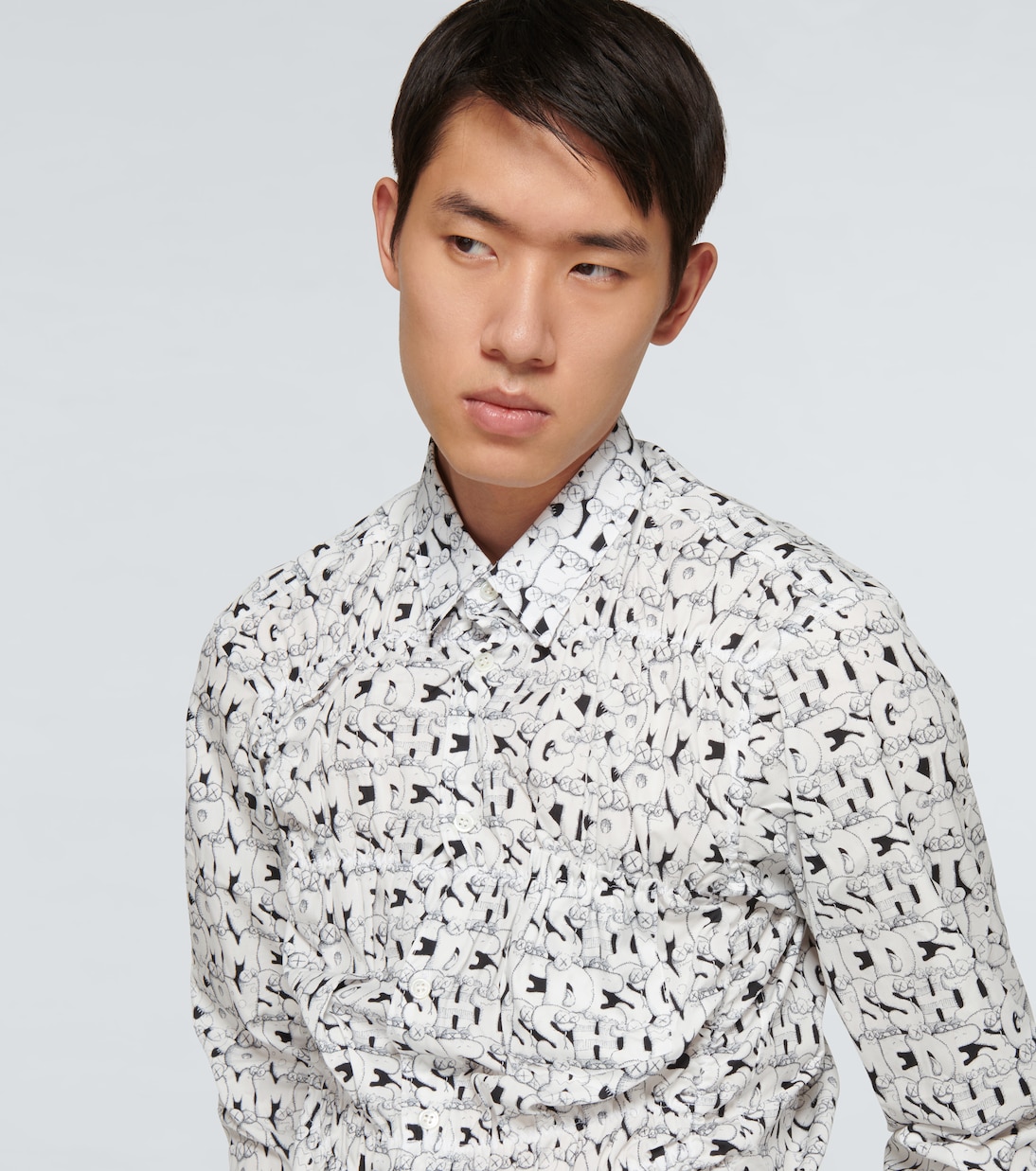 Camicia Kaws a maniche lunghe stampata | Comme des Garçons Shirt