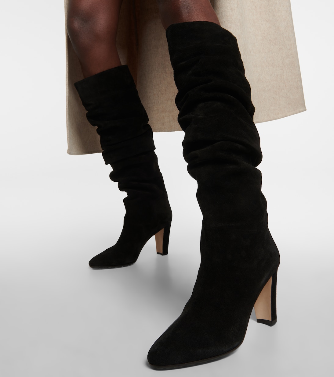 Stivali Calassohi 90 in suede | Manolo Blahnik