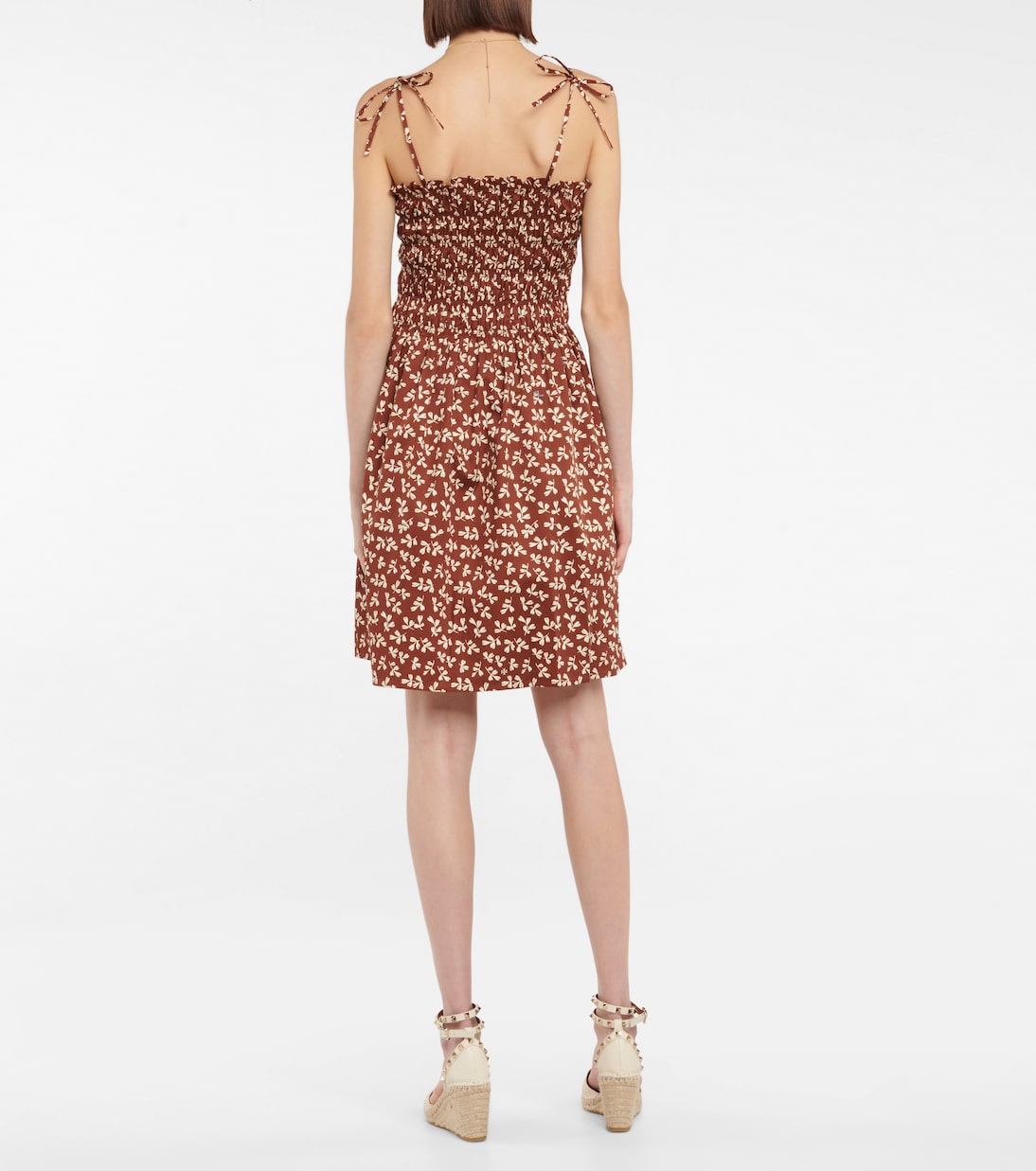 Robe imprimée en coton | Tory Burch