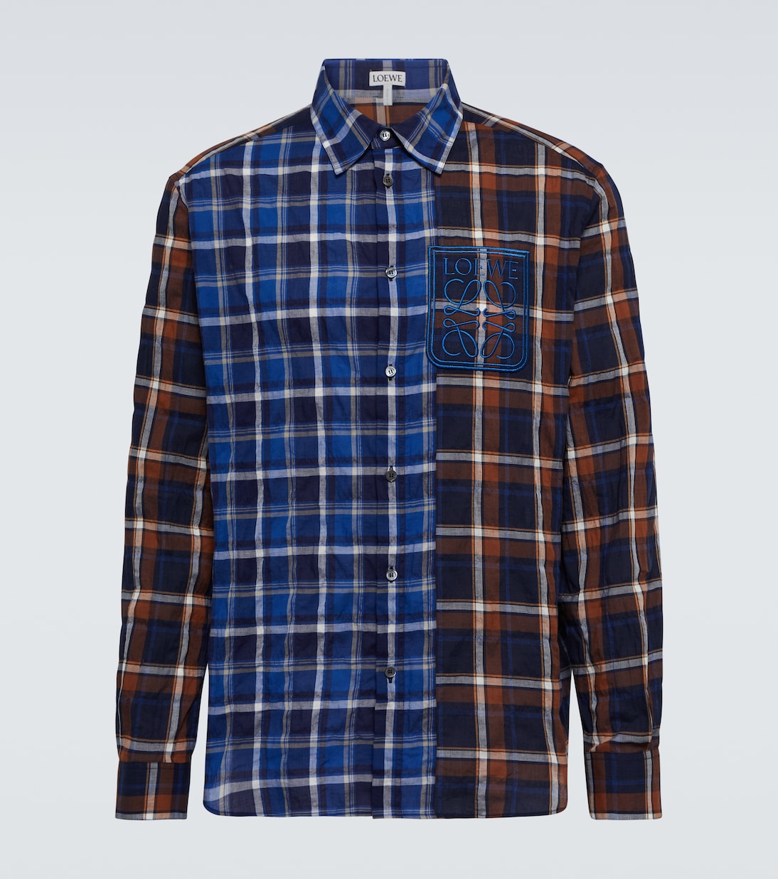 Patchwork checked shirt | Loewe