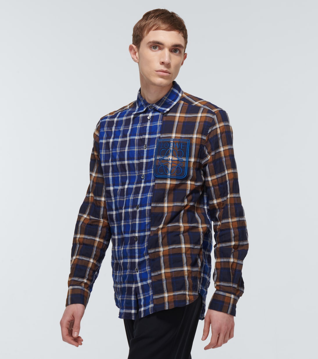Patchwork checked shirt | Loewe