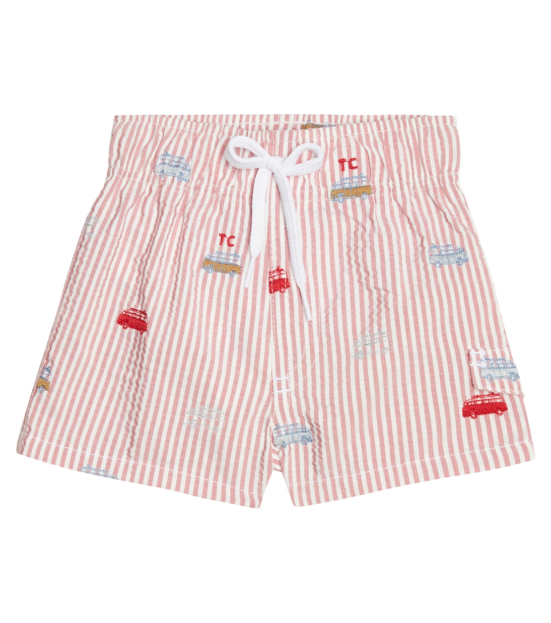 Bébé – Short de bain rayé et brodé | Tartine et Chocolat