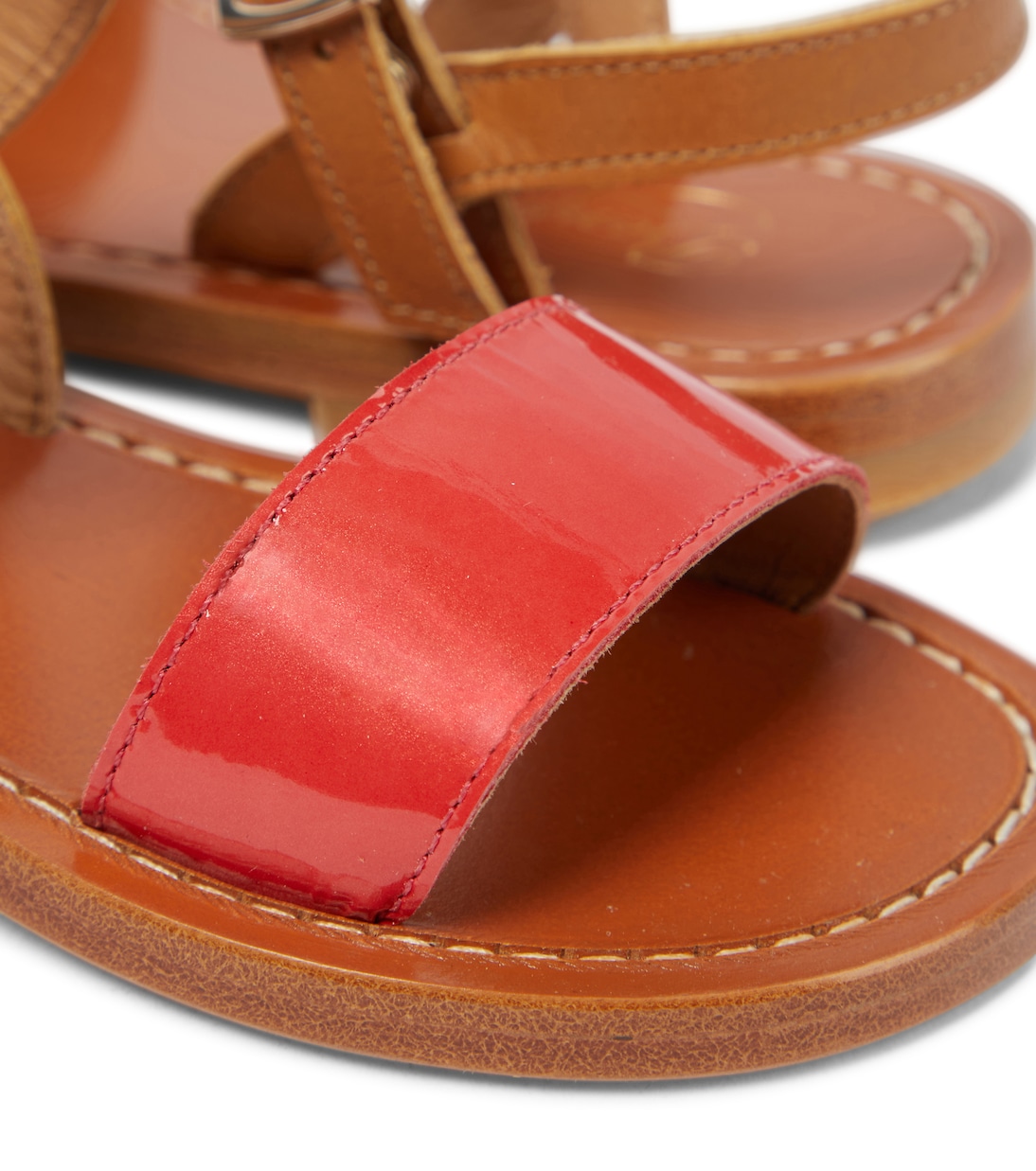 Sandalen Apis aus Lackleder | Bonpoint