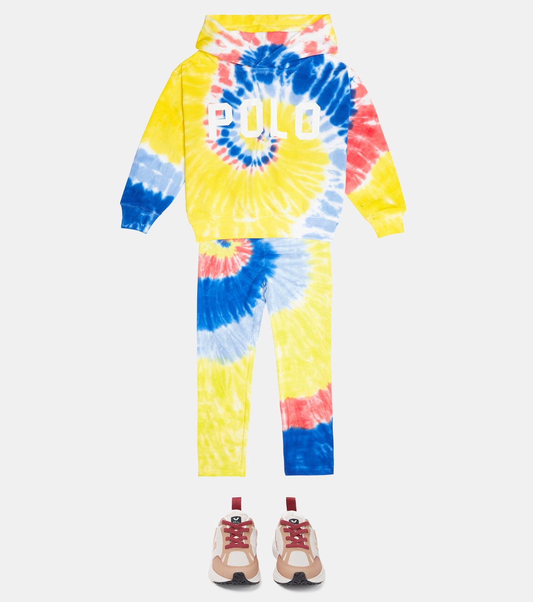 Tie-dye cotton-blend leggings | Polo Ralph Lauren Kids