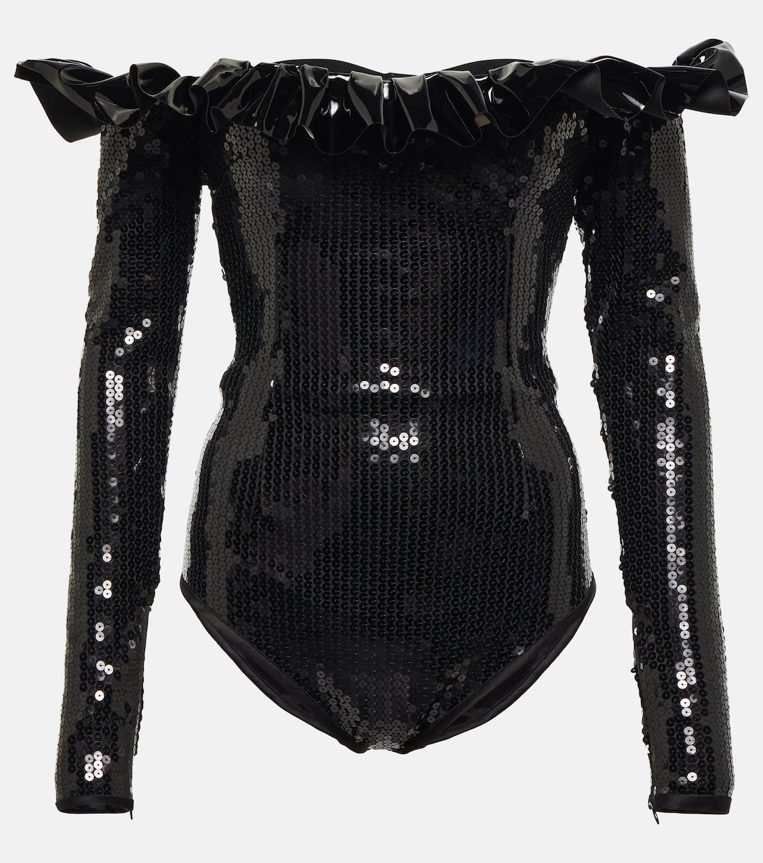 Sequined bodysuit | Alessandra Rich