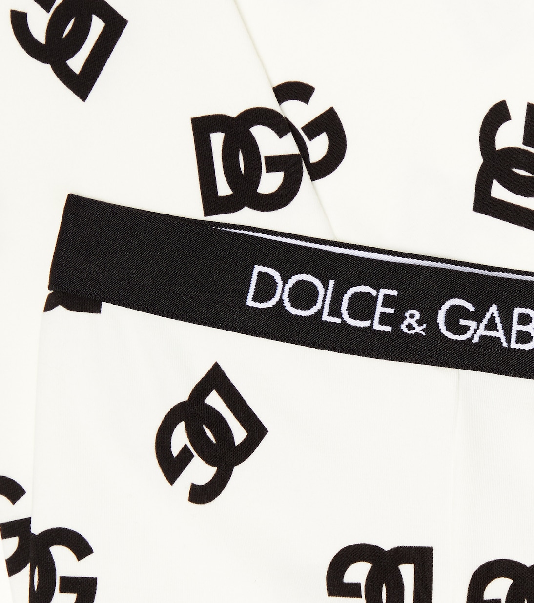 Bébé – Legging en coton mélangé à logo | Dolce&Gabbana Kids