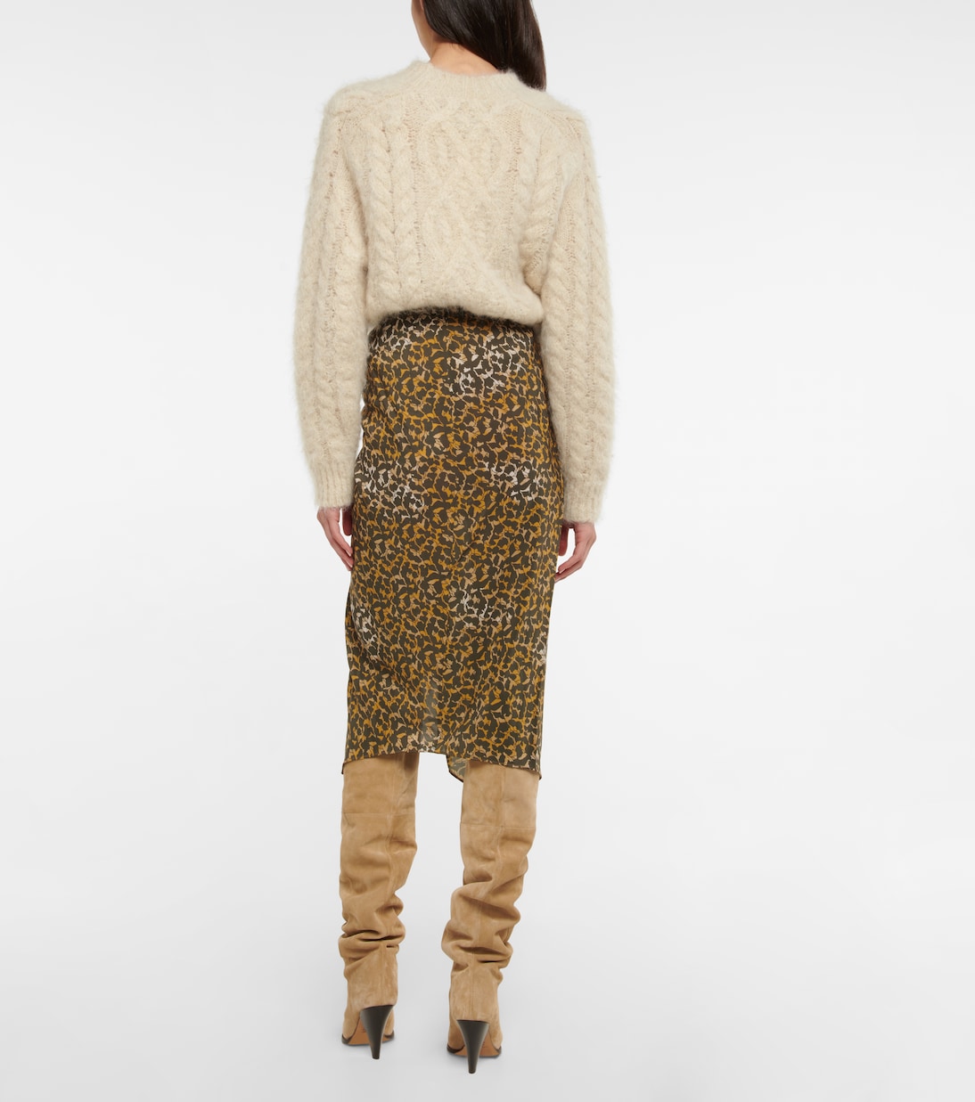 Falda midi Azaria estampada | Marant Etoile
