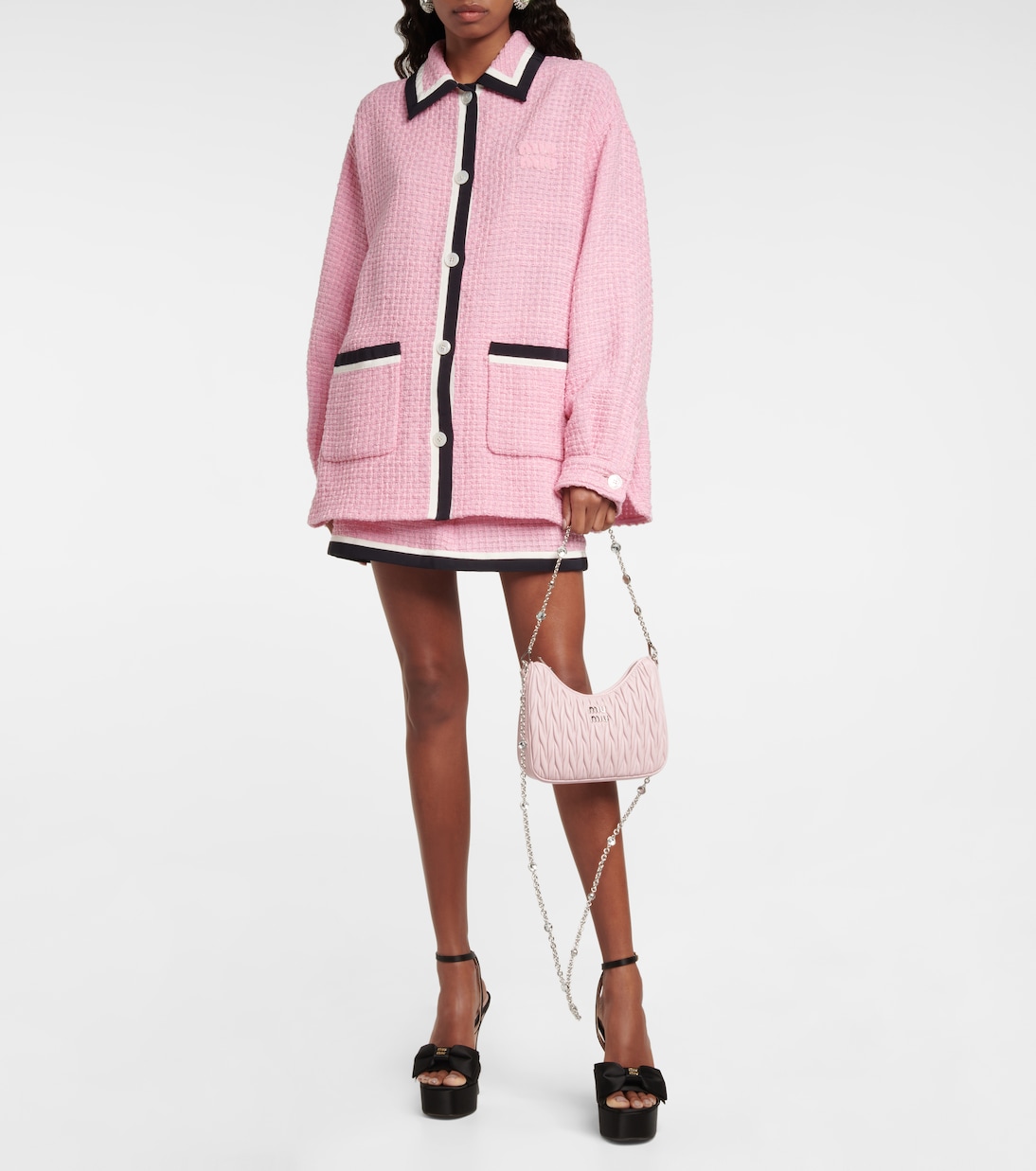 Borsa in pelle matelassé | Miu Miu