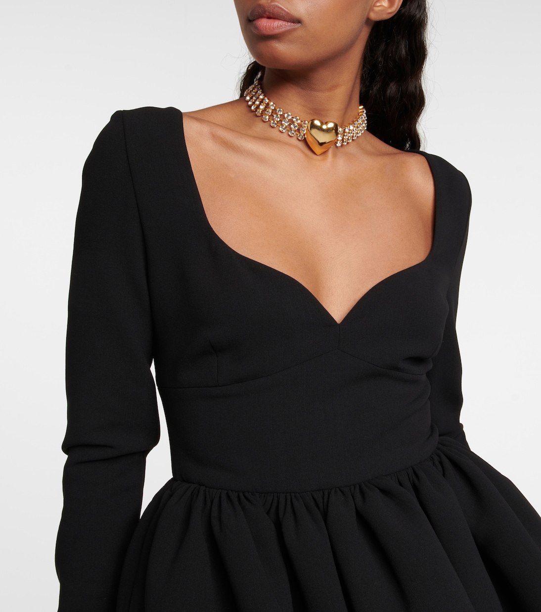 Vestido corto en mezcla de lana | Magda Butrym
