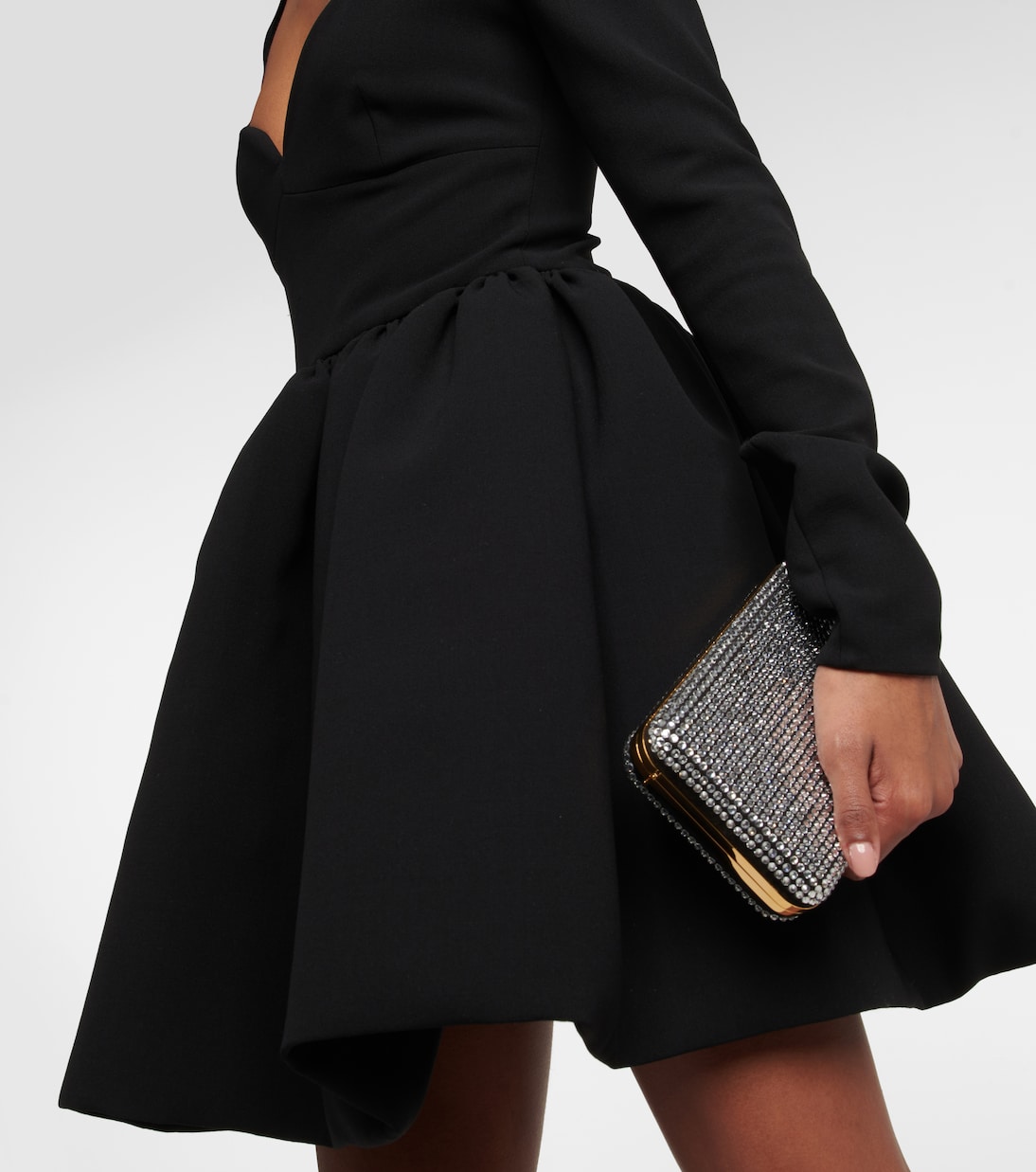 Vestido corto en mezcla de lana | Magda Butrym