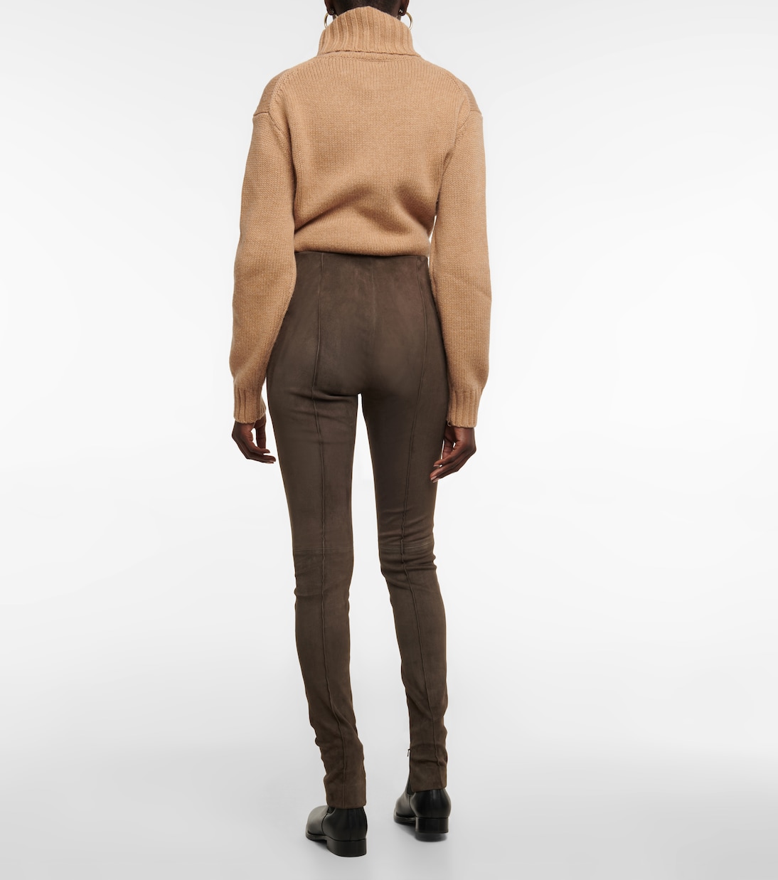 Leggings de ante de tiro medio | Polo Ralph Lauren