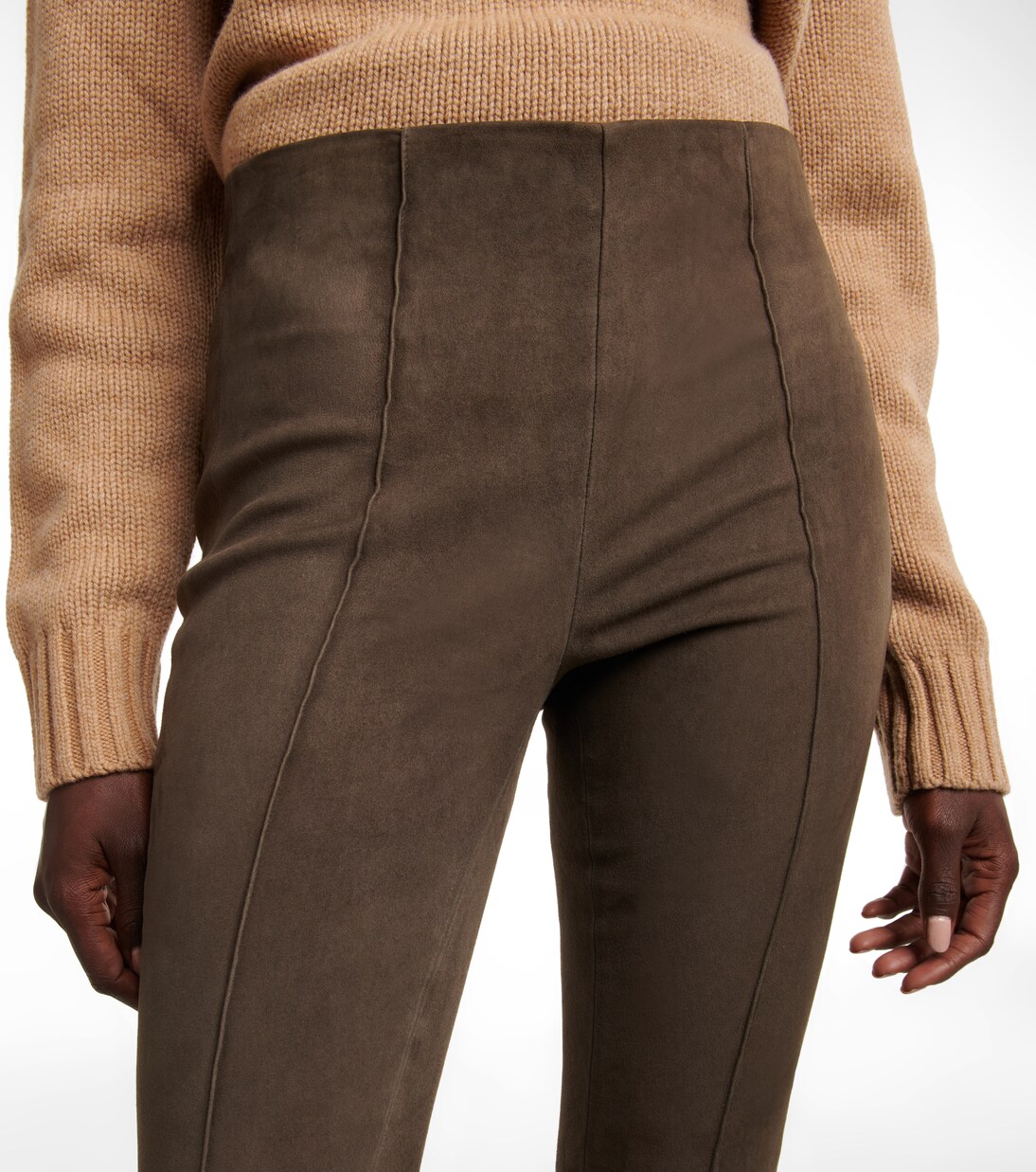 Leggings de ante de tiro medio | Polo Ralph Lauren