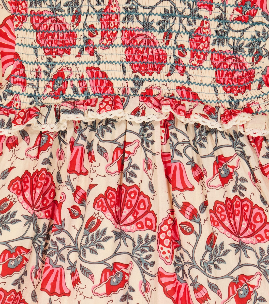 Robe Vexa en coton à fleurs | Louise Misha