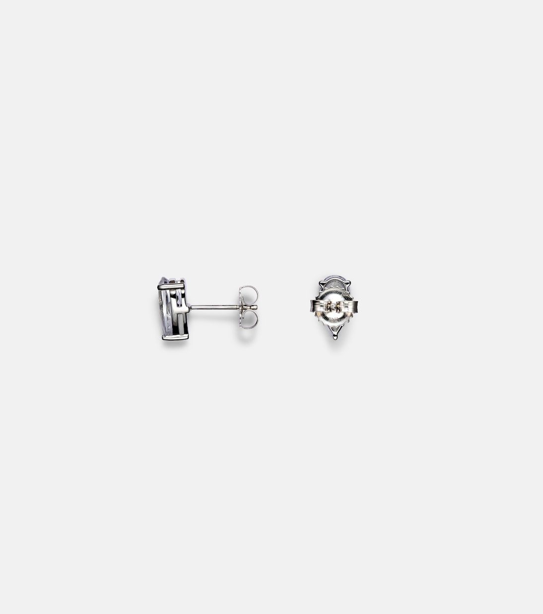 Ayda 14kt gold stud earrings with topaz | Suzanne Kalan