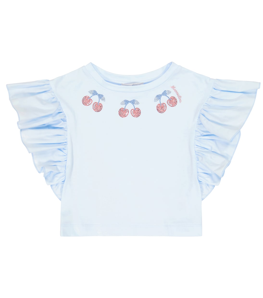 T-shirt in cotone con decorazioni | Monnalisa
