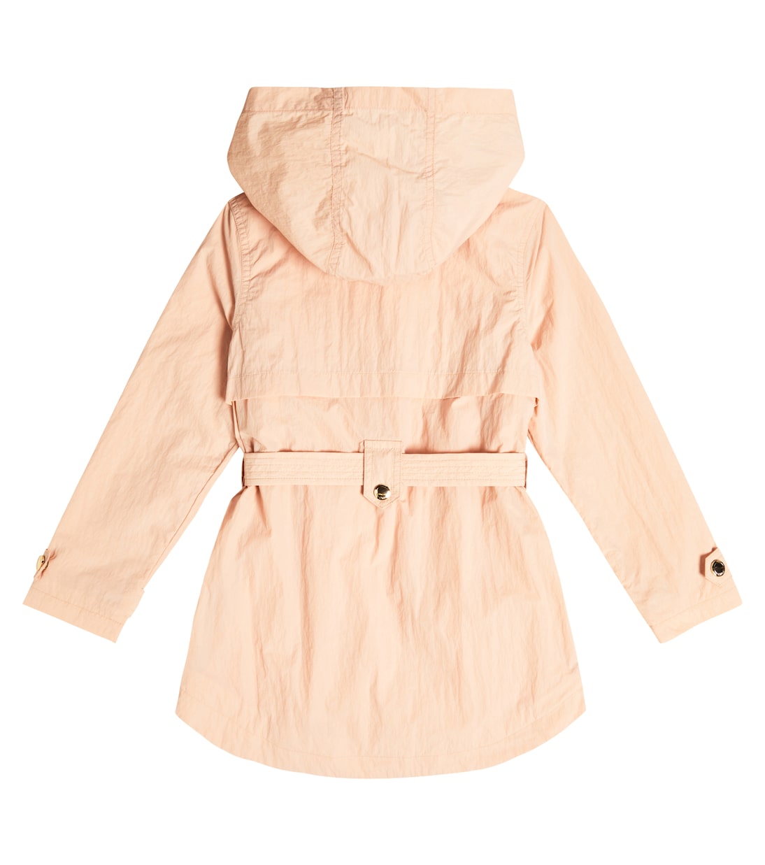 Parka in tessuto tecnico con cintura | Chloé Kids