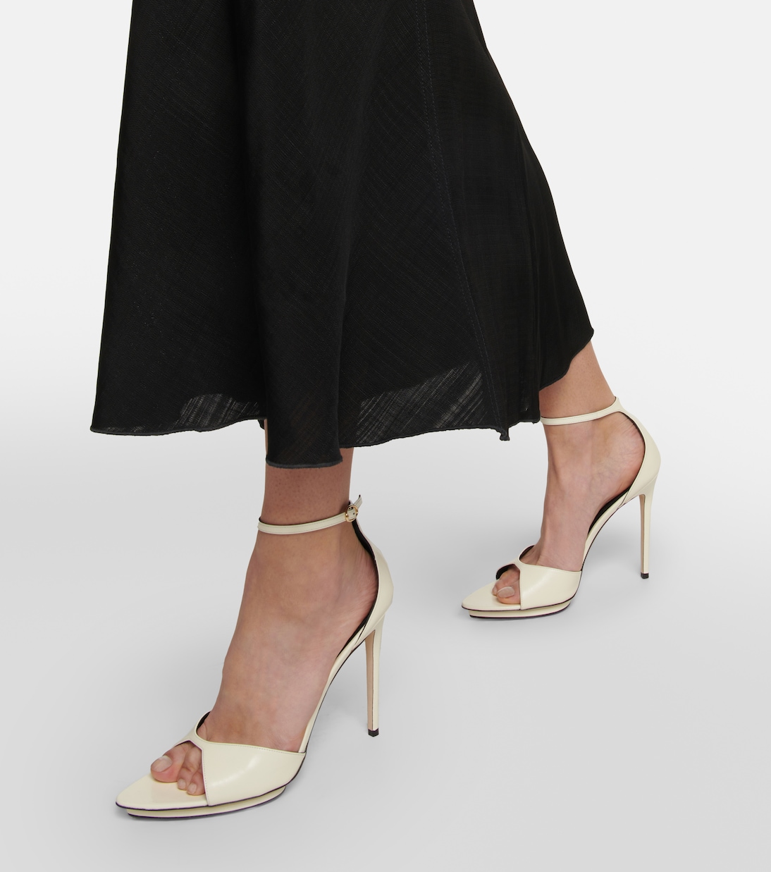 Sandalen aus Leder | Victoria Beckham
