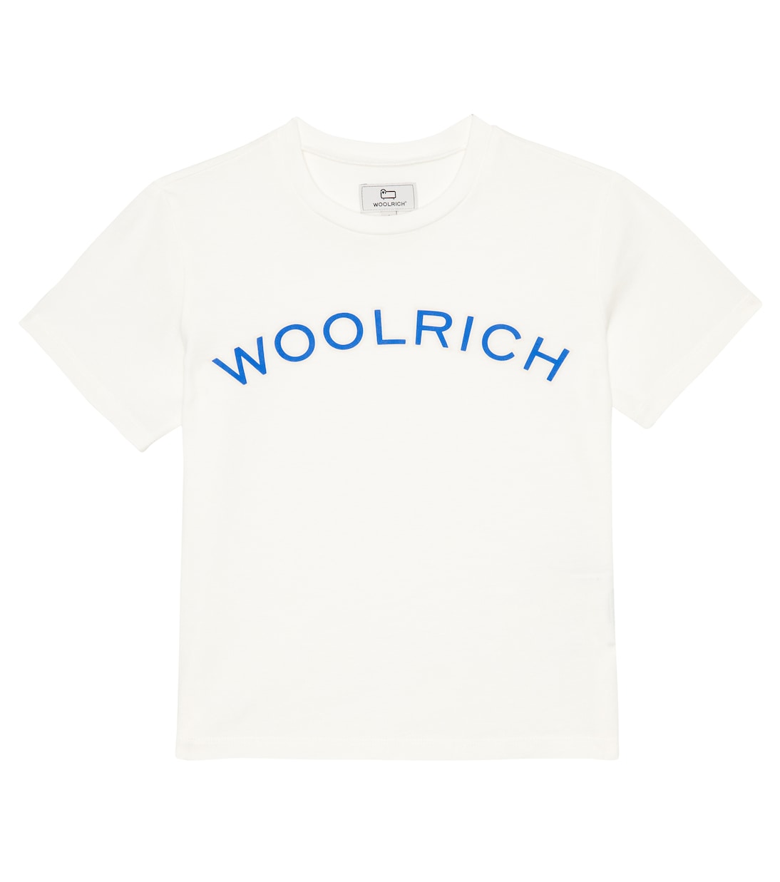T-shirt in cotone con logo | Woolrich Kids