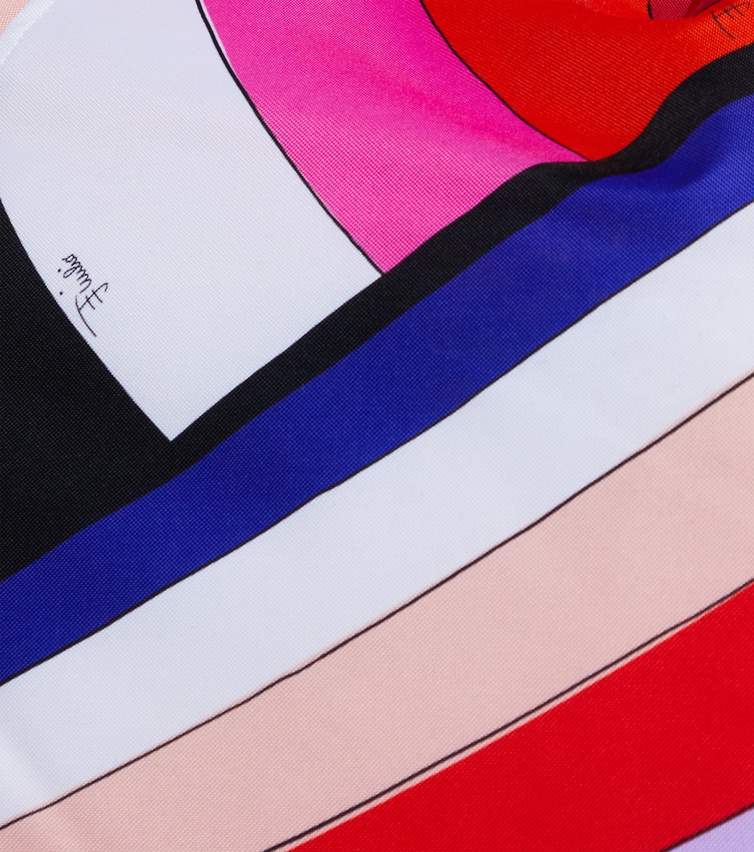 Iride printed canvas beanbag | Pucci