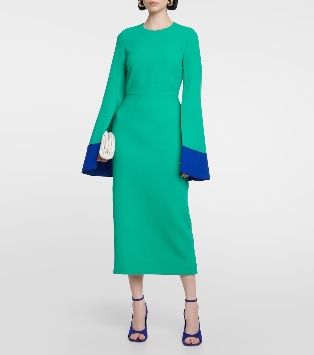 Wool midi dress | Roksanda