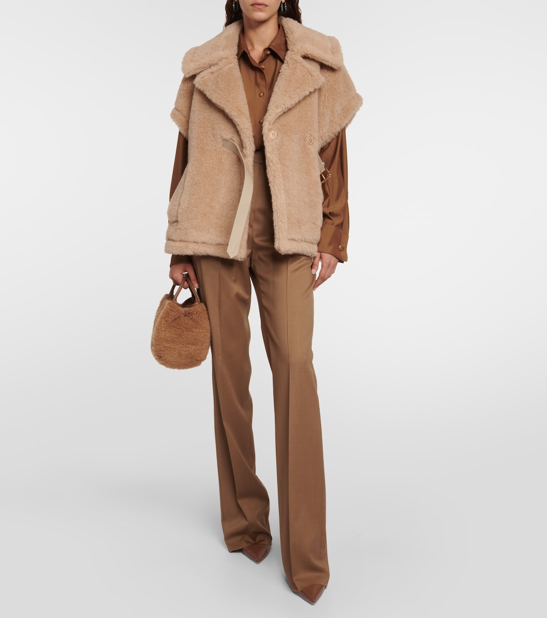 Borsa Marine Mini in teddy | Max Mara