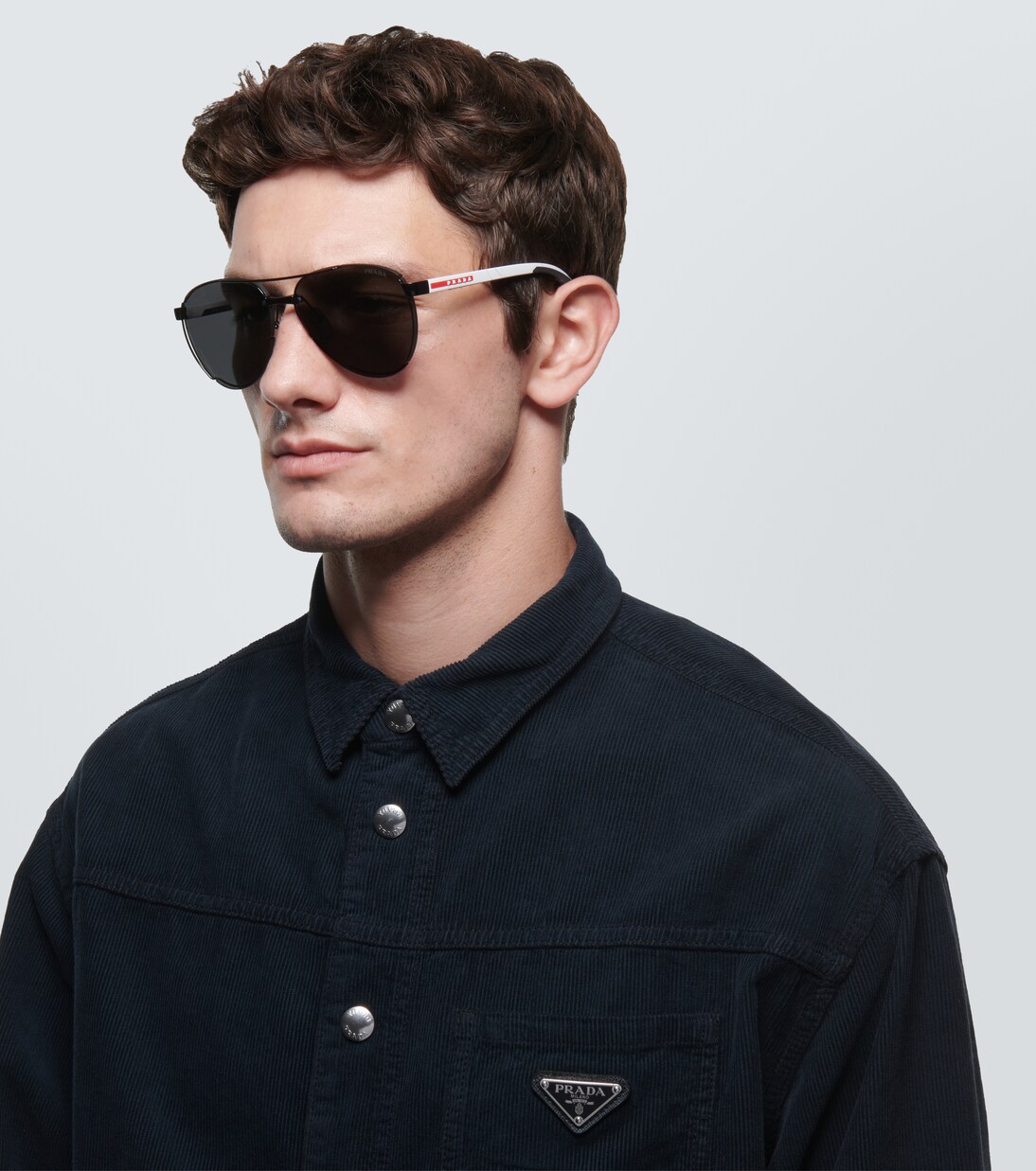 Linea Rossa Aviator-Sonnenbrille | Prada