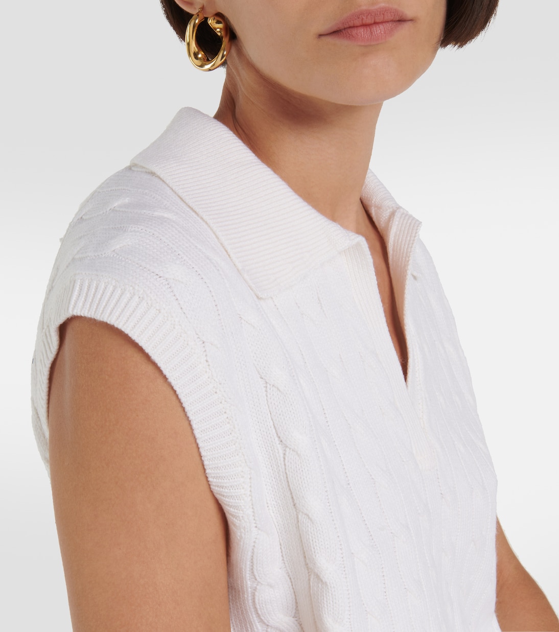 Chaleco en mezcla de lana trenzado | Polo Ralph Lauren