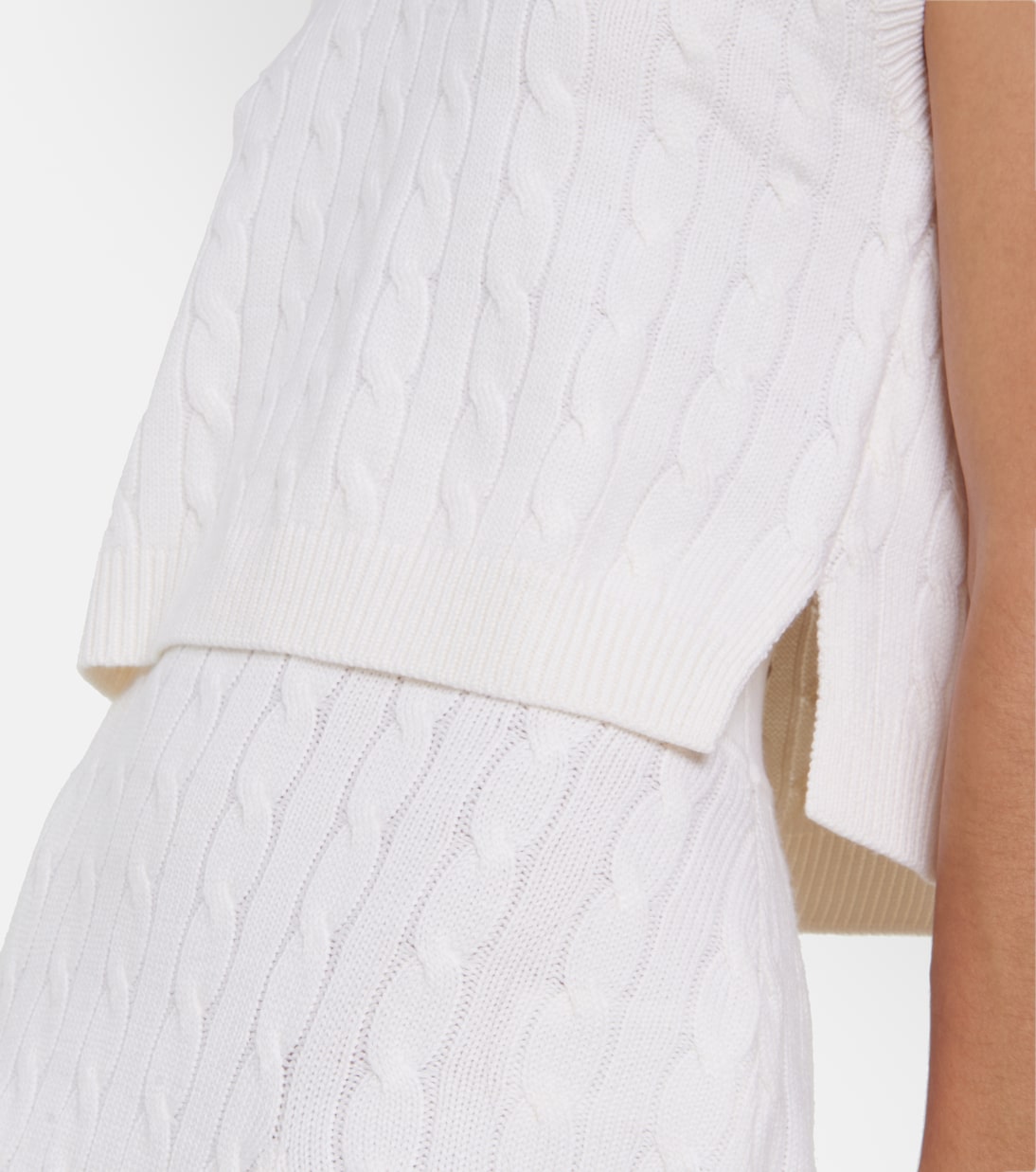 Chaleco en mezcla de lana trenzado | Polo Ralph Lauren