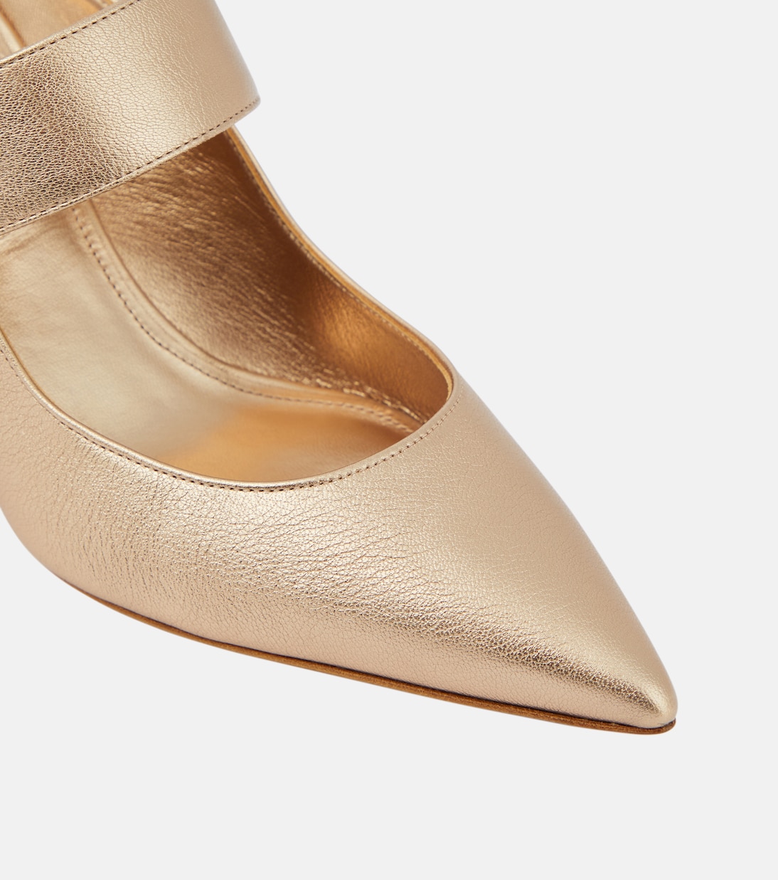 Crystal Macaron 75 embellished mules | Aquazzura