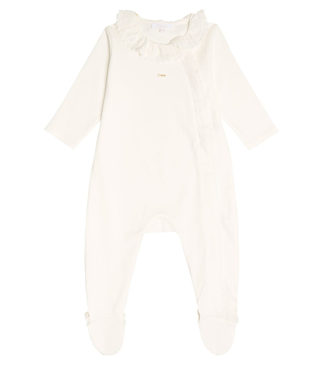 Bébé – Grenouillère et doudou en coton | Chloé Kids