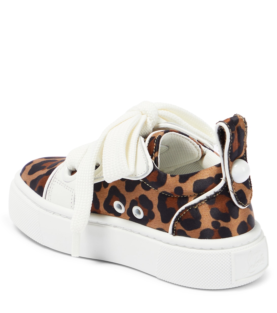 Sneakers con stampa leopardata | Christian Louboutin Kids