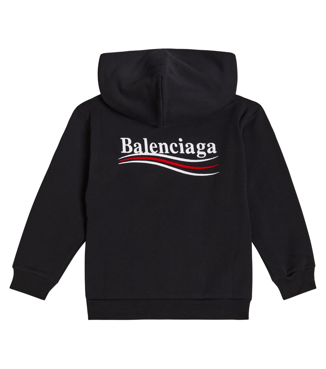 Sweat shirt a capuche en coton en multicolore Balenciaga Kids Mytheresa