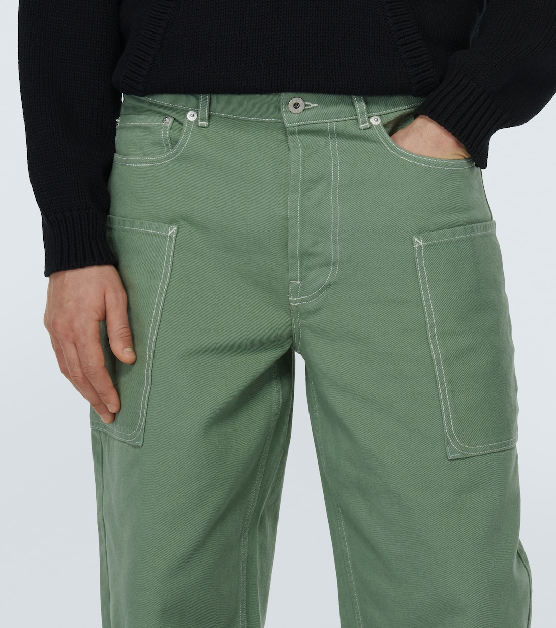 Jean ample à taille basse | Kenzo