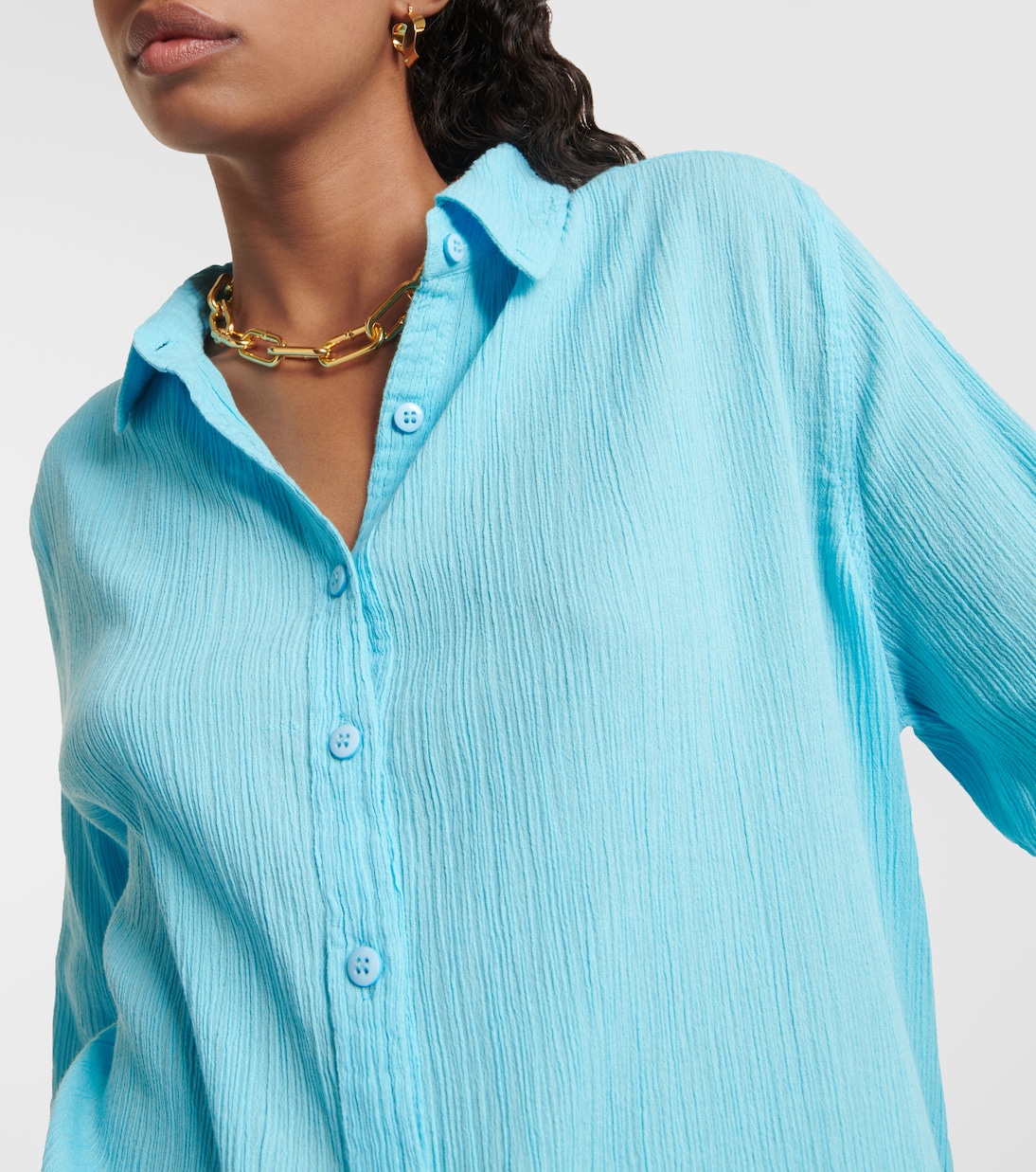 Camicia Tina in garza di cotone | Melissa Odabash