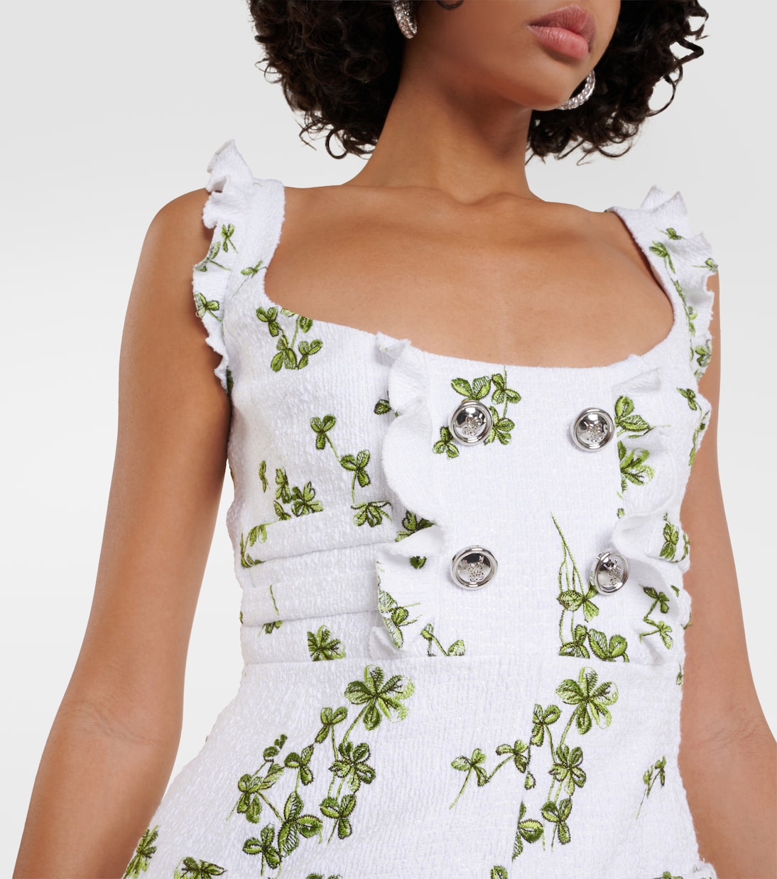 Embroidered bouclé minidress | Giambattista Valli