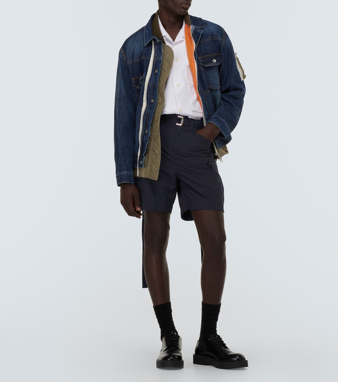 Bermudas de tafetán de nylon | Sacai