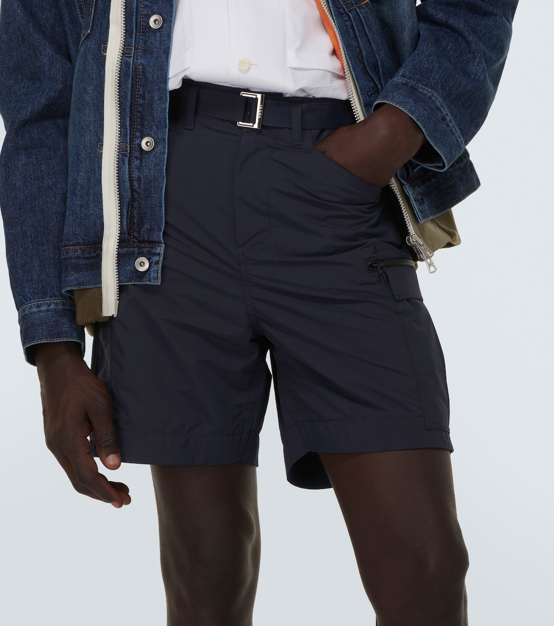 Bermudas de tafetán de nylon | Sacai
