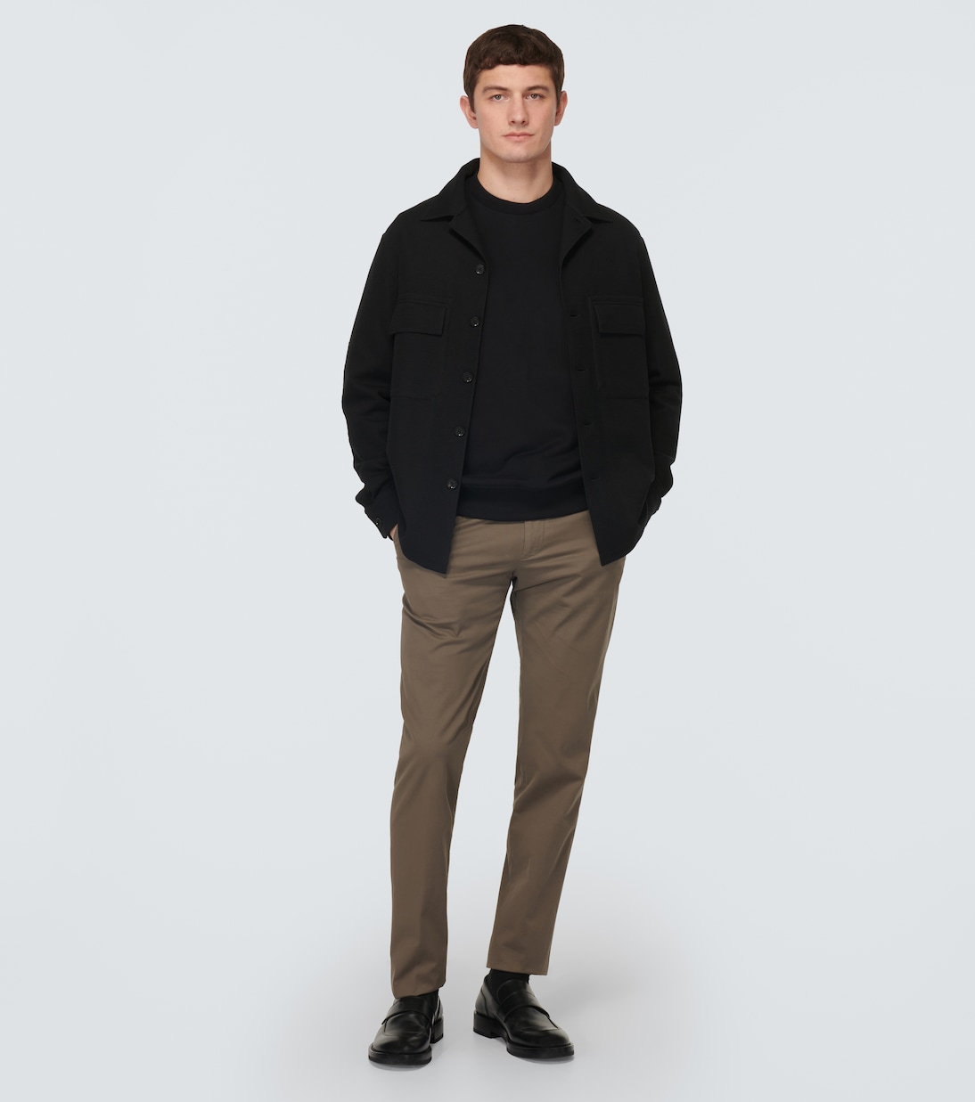 Sudadera de jersey de algodón con logo | Zegna