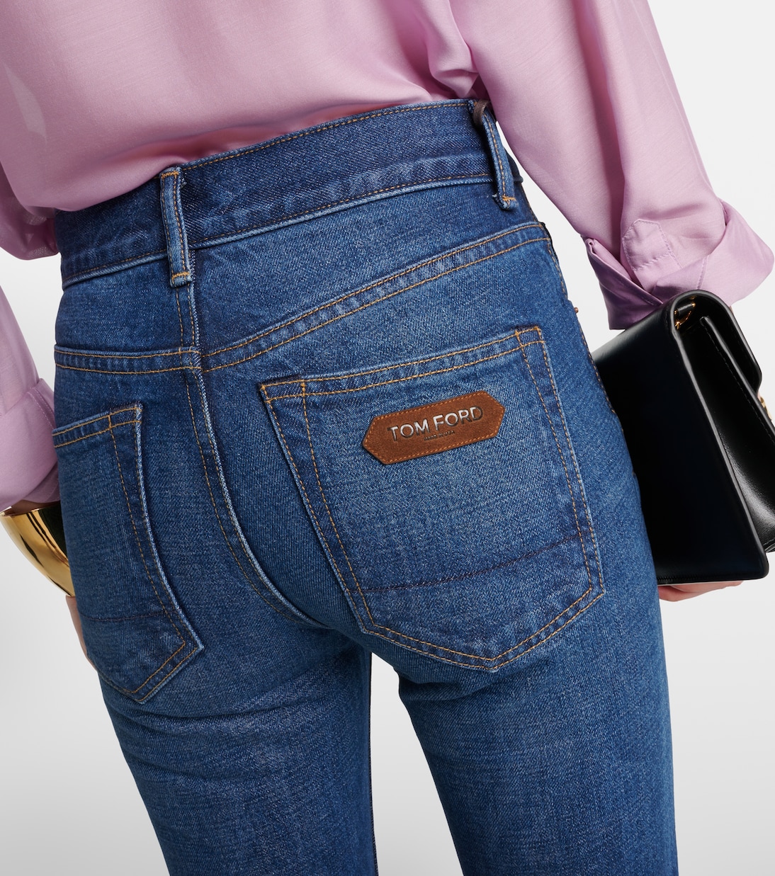 Jeans flared a vita media | Tom Ford