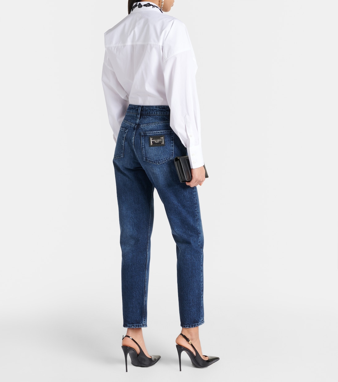 High-Rise Straight Jeans | Dolce&Gabbana