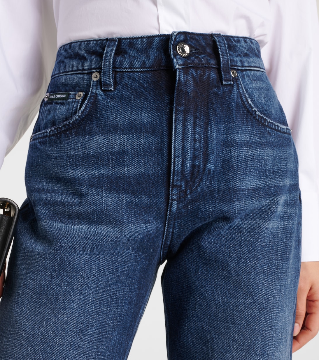High-Rise Straight Jeans | Dolce&Gabbana