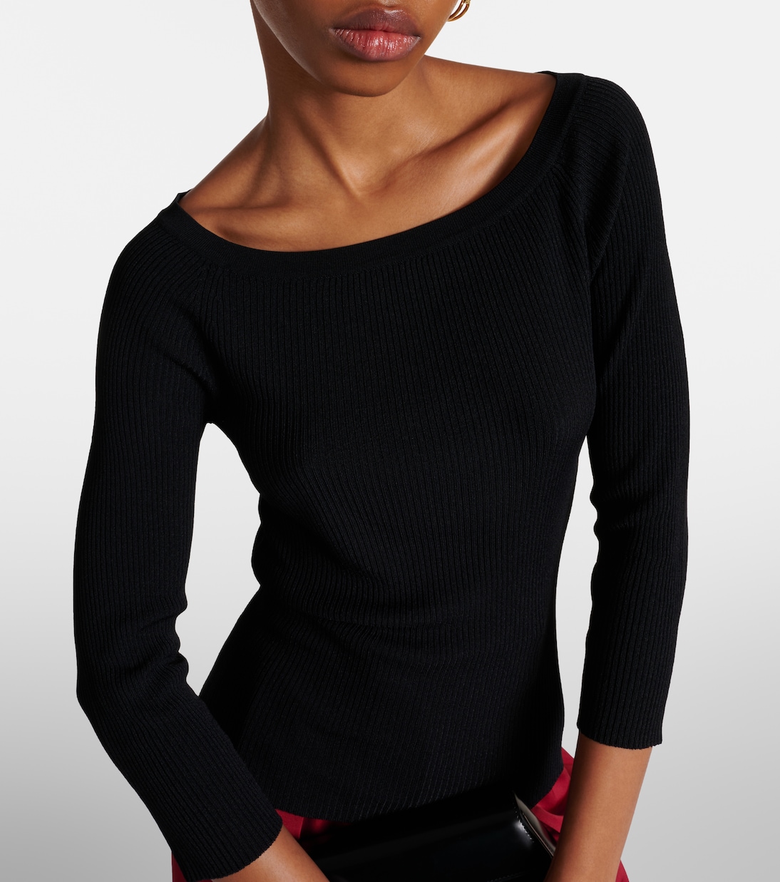 Top in jersey a coste | Max Mara