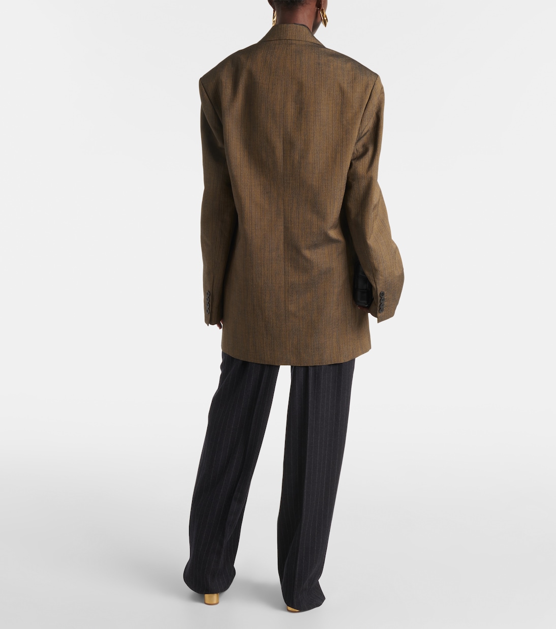 Blazer oversize en coton mélangé | Dries Van Noten