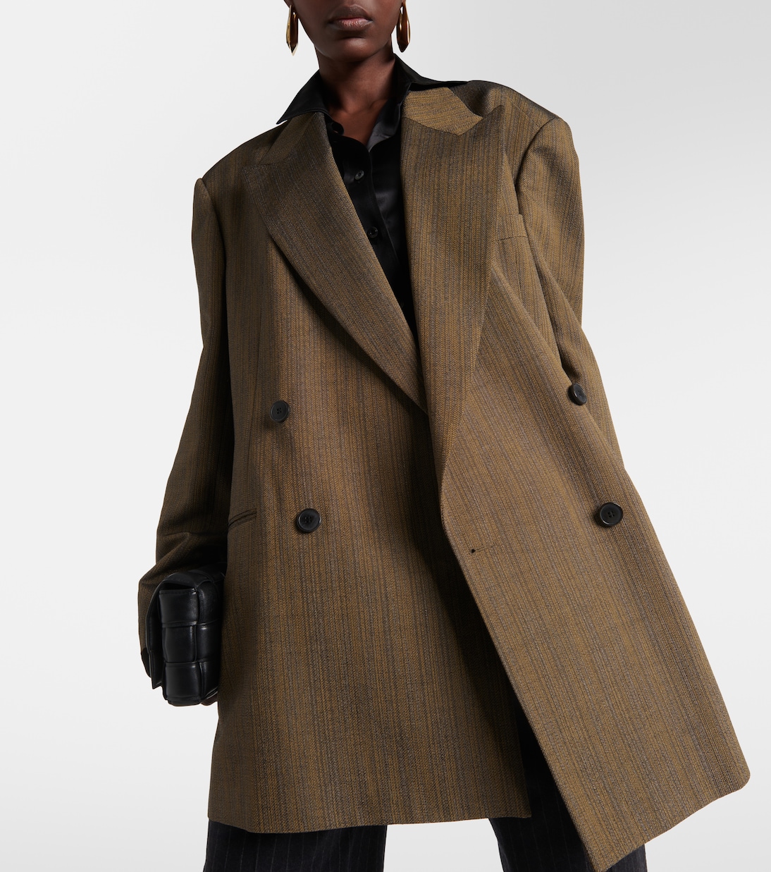 Blazer oversize en coton mélangé | Dries Van Noten