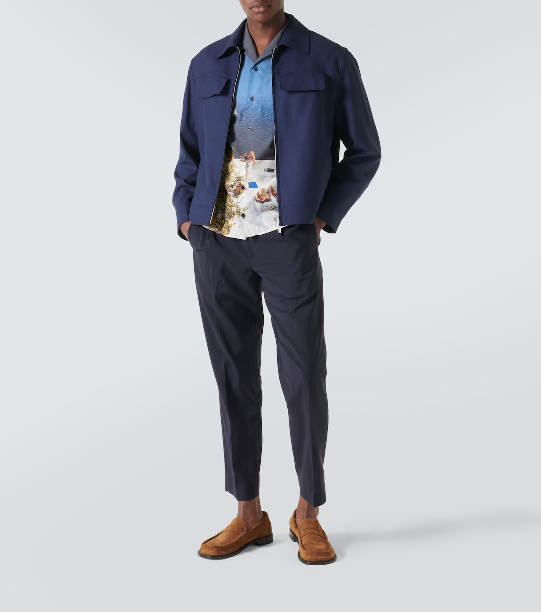 Bedrucktes Hemd Hibbert aus Baumwolle | Orlebar Brown